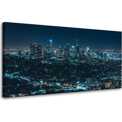 Leinwanddruck Architektur von Los Angeles 80 x 40 cm