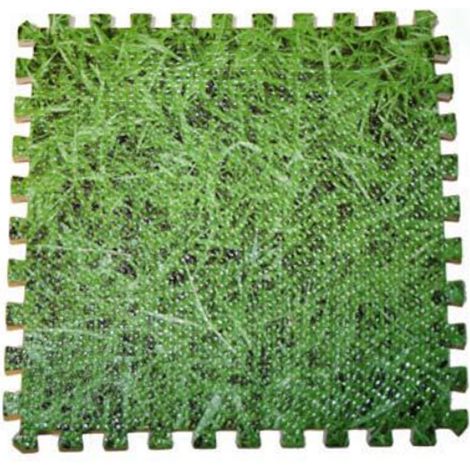 Dalles de protection gre pools herbe 50 x 50 cm EVA (1/10)