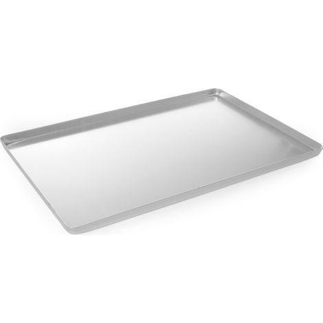 Bandeja expositora de repostería para tartas 30x20cm - plata (1/2)