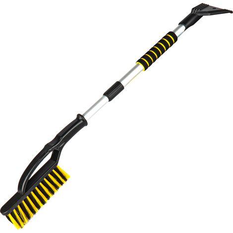 Spazzola, raschietto per ghiaccio, raschietto per neve, ottone, telescopico, Futura Basic, 87-115 cm (1/5)