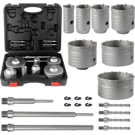 Kit 20 Scies Cloche Béton 30-110 mm (1/5)