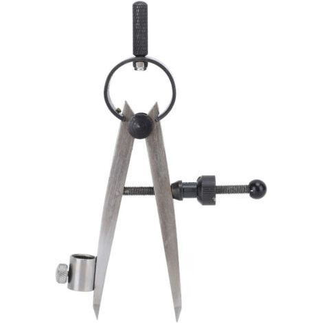 Étrier à Ressort Plat 75mm Ajustable et Verrouillable en Acier avec Porte-stylo (1/5)