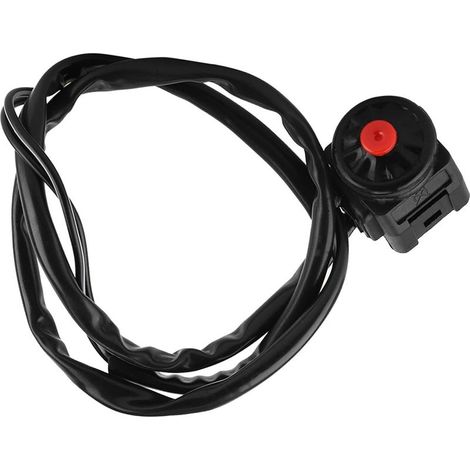 Motorradhupenschalter, 7/8 Zoll (22 mm) Motorrad-Not-Aus-Schalter, Lenkerhupen-Stoppknopfschalter für Motorrad (1/5)
