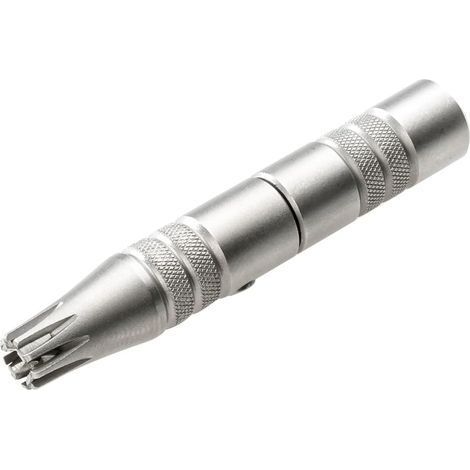 Tondeuse pour poils de nez en acier inoxydable - Aucune pile nécessaire - Rapide et sûr - Grande robustesse (1/4)