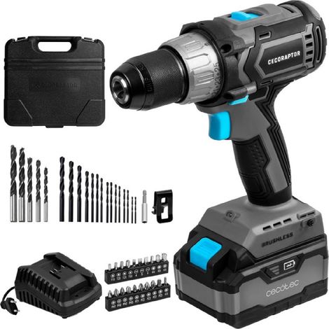 Cecotec CecoRaptor perceuse-visseuse sans fil noire (1/5)