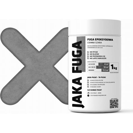 ¿QUÉ LECHADA  Lechada epoxi gris oscuro 1 kg