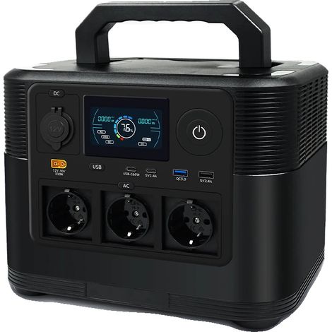 Tragbare Powerstation, kompaktes Design, vielseitige Ladeoptionen, EU (1/2)