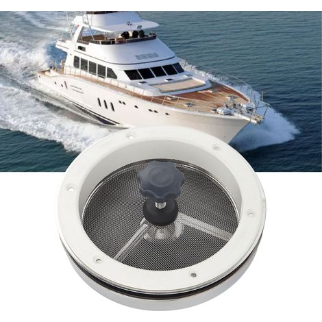 Kit de ventilation en acier inoxydable 316 de qualité marine en forme de champignon avec poignée à vis en plastique pour la ventilation marine et de yacht (1792ASY) (1/5)