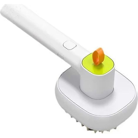 Peigne électrique pour animaux de compagnie, dents souples, massage, anti-poils flottants (1/5)