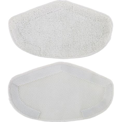2 Serpillères pour Vaporetto Brosse Vaporforce Polti PAEU0332 (1/4)