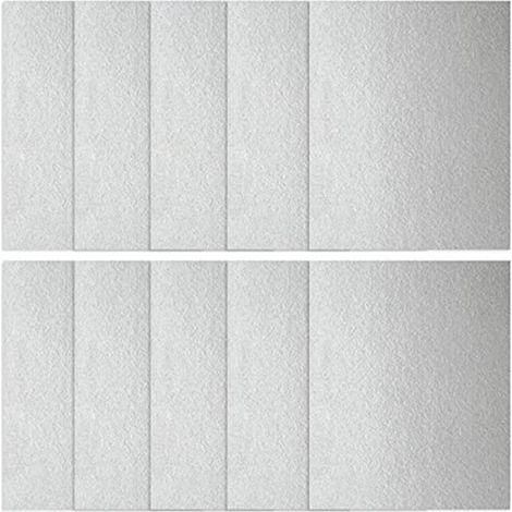 Feuille de mica Universelle pour Couvercle de Four à Micro-Ondes Taille du Papier, 150 120mm, Lot de 10 (1/5)