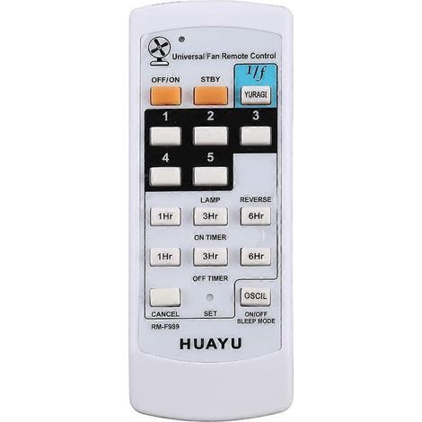 Télécommande pour Ventilateur Électrique RM-F900MK - Accessoires Électroménagers