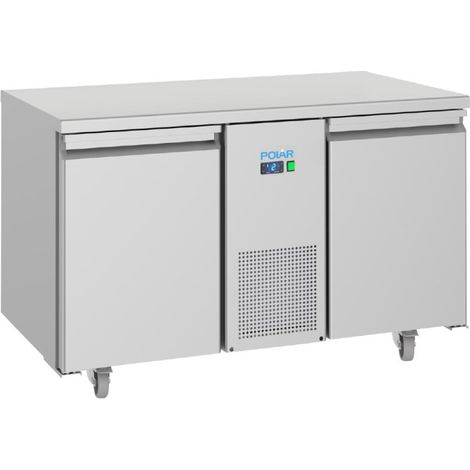 Table réfrigérée négative économe en énergie Série U 2 portes 281L - Polar