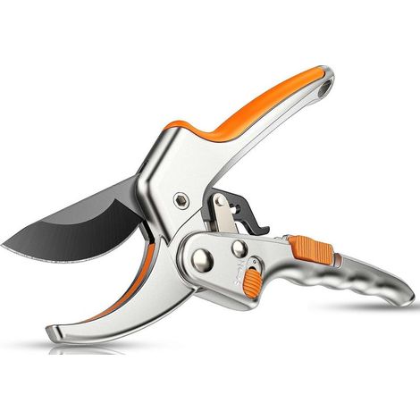 Sécateur professionnel - Cliquet et lames en acier inoxydable-Online Store (1/5)