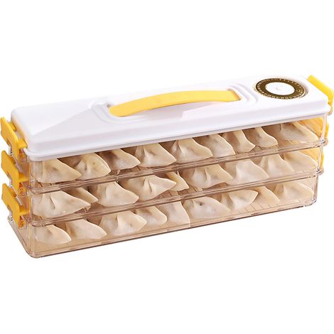 Contenitore per alimenti per ravioli, wonton e biscotti (1/4)