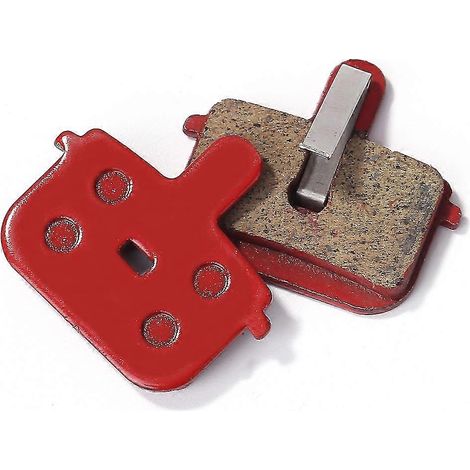 1 paire de plaquettes de frein à disque pour VTT, en résine semi-métallique, avec vis de fixation. Accessoires pour vélo. (1/4)