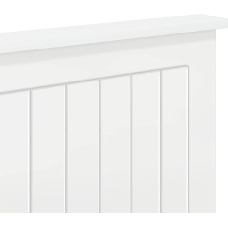 Tête de Lit Armoire de Tête de Lit - Blanc Brillant 180 cm Bois d'ingénierie fr21236 (1/4)