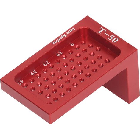Règle de calibration croisée en alliage d'aluminium, type L, outil de mesure et de traçage pour menuiserie.