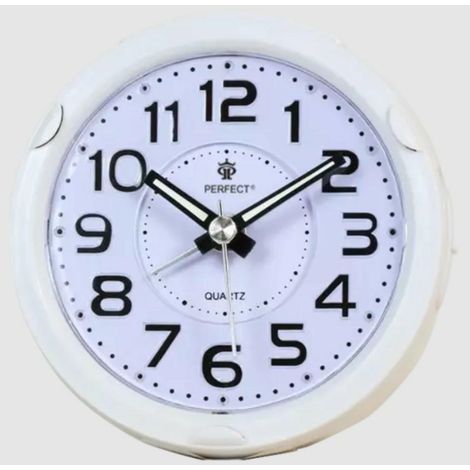 Sveglia al quarzo BB 08604 bianca perfetta