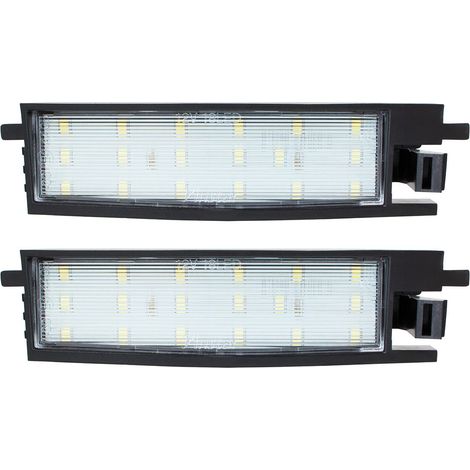 Toyota Auris II RAV4 III LED-Kennzeichenbeleuchtung, 2er-Set