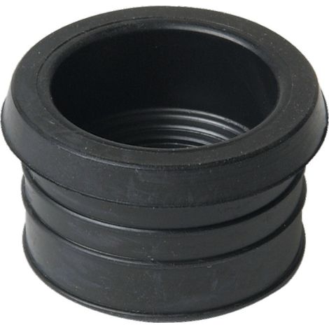 NICOLL Verbindungspuffer männlich-weiblich Metall-Kunststoff - schwarzes Elastomer - Ø 32/12/22 mm - H. 25 mm - RMPF