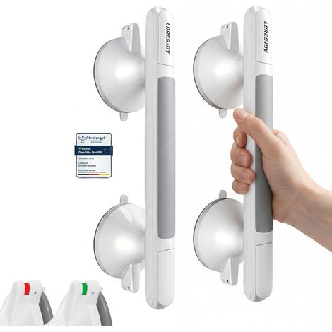 Suction Cup Handle for Bathroom, 2PCS (1/5)