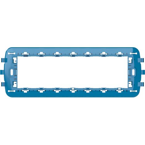 Supporto per placca a 7 moduli, serie B, compatibile BTicino e Vimar - 4Box Libero 4B.BV.7M (1/3)
