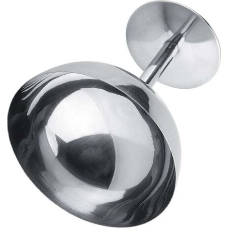 Stainless Steel Ice Cream Cups for Serving Desserts, Salad Bowls, Fruit, Pudding (Large) MUMU (1/4)