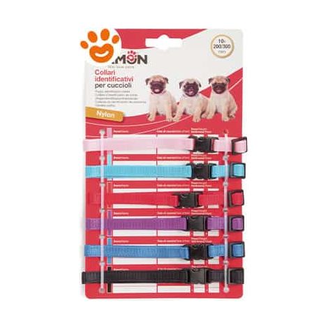 Camon Dog Collari Identificativi per Cuccioli in Nylon - Confezione 1 Pezzo - Accessori