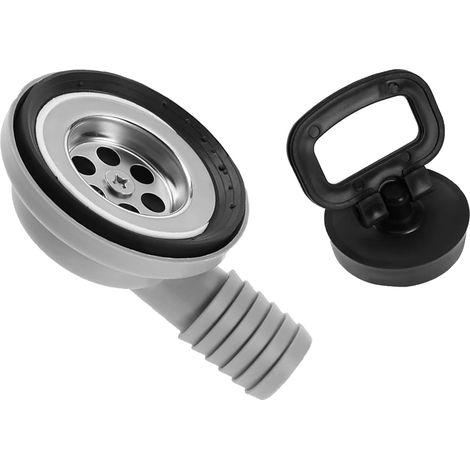Ensemble évacuation évier de Camping Drain d'évier de Camping 50 mm Vidange d'évier de Camping pour Caravane Camping-Car Caravane Bateau (1/5)