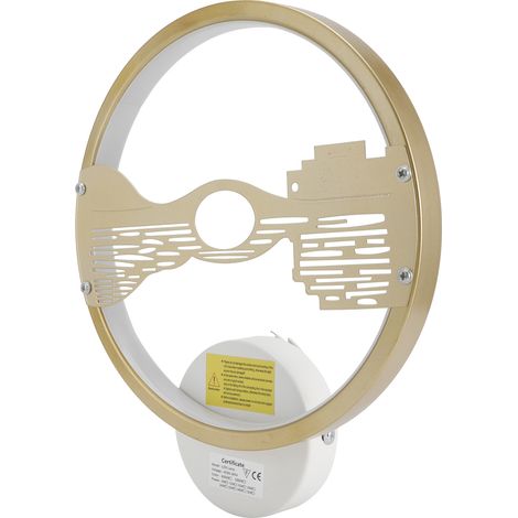 Kreative LED-Wandleuchte, stilvolle Beleuchtung für Flur, Schlafzimmer und Wohnzimmer, AC 85–265 V (1/5)