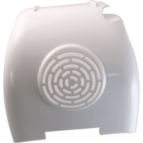 Grille arrière blanche