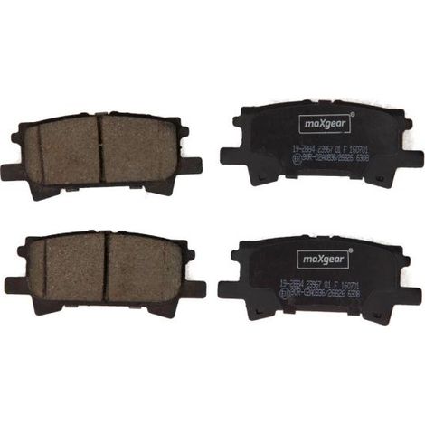 Kit de plaquettes de frein, frein à disque MAXGEAR 19-2884 LEXUS 0446648030