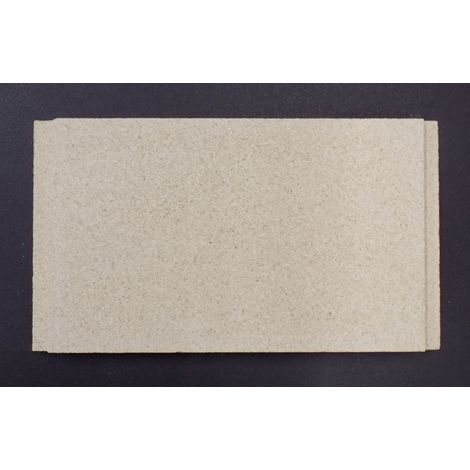 Déflecteur en bas B pour poêles à cheminée Reno R de Justus - vermiculite - dimensions d'encastrement parfaitement adaptées (1/3)