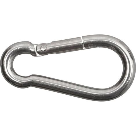 Moschettone Acciaio inox A2 SWG 680 304 005 80 (L x L) 50 mm x 5 mm