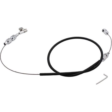 Câble d'accélérateur 24" Hz-6054-Pbk pour tondeuses, remplacement universel, facile à installer (1/5)