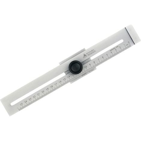 Trusquin Plage de mesure en métal 250 mm, 1 pièce - Arcenciél