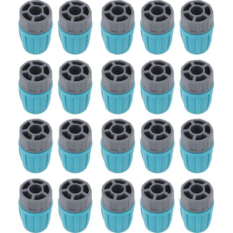 15 raccords à écrous autobloquants pour tubes d'irrigation 16 mm, en PE durable, anti-vieillissement, résistant aux acides et écologique. (1/5)