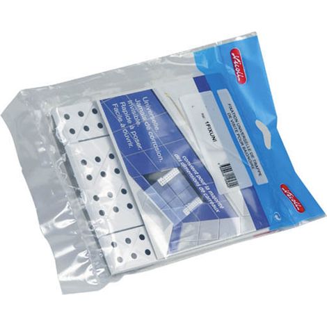 Nicoll – Fixation universelle trappe de visite pour baignoire – Amovible et à carreler – Système sans corrosion – Installation facile