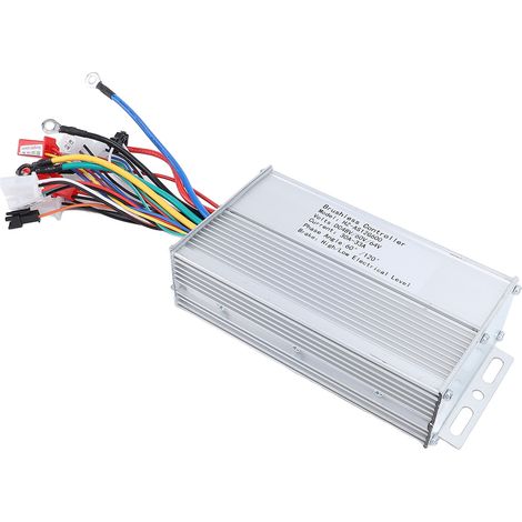 Contrôleur de moteur 48V 60V 64V 600W en alliage d'aluminium à dissipation thermique optimale pour moteur sans balais, compatible avec vélos électriques, scooters et tricycles. (1/5)