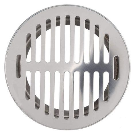 Desagüe de suelo, desagüe de suelo antiobstrucción de balcón de acero inoxidable para uso exterior en patio (150 mm) (1/5)