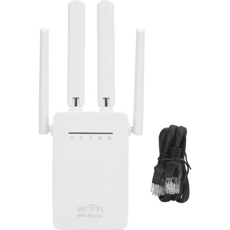 Amplificateur WiFi 300 Mbps Répéteur Extension 2,4 GHz Boosteur Signal Routeur Amplificateur sans fil Prise UE 100-240V pour Maison Bureau (1/5)