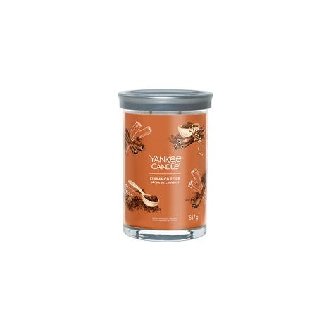 Zimtstange – Yankee Candle Signature – Duftkerze im Glas mit zwei Dochten – Neuheit 2022