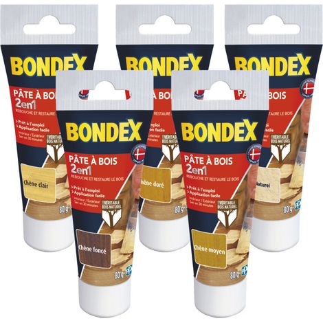 Holzspachtel Chene Clair Tube 80g - Bondex