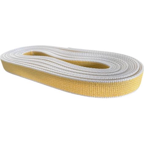 Cintino in cotone 22 mm per Tapparella Colore Giallo da 5,5 metri per finestre