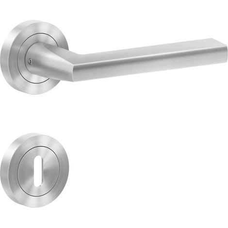 KARCHER DESIGN Drückergarnitur ER54 BB0 71 - Montana, Buntbart, Edelstahl (1/5)