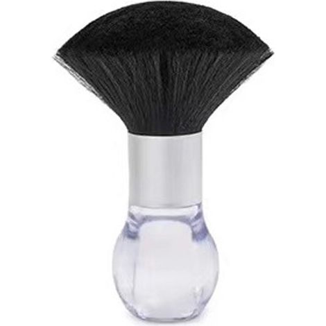 Brush - Soft Nylon Bristles - For Hair Removal Around Neck Ears Face Chest - Professional Barber Salon Home Use - 1 Piece