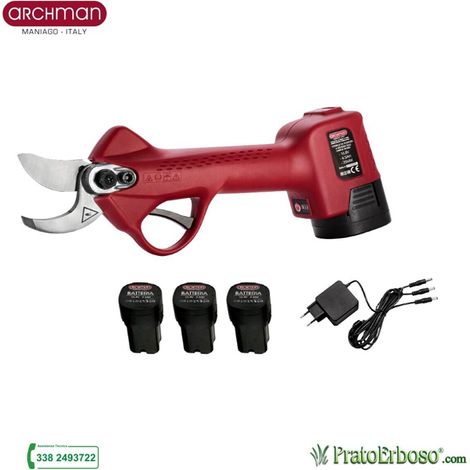 Archman FE03-35 - Tijera de podar a batería 16,8V Corte 32 mm Potencia 500W (1/4)