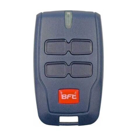 Muntra-Lot de 2 télécommandes de porte de garage BFT 4 canaux pour portail électrique BFT Mitto 2, 4 boutons, 12 V, 433 MHz