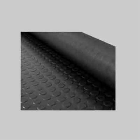 Tappeto bollato in pvc ideal star h.cm 100x20 mt - spess. mm 1 - colore nero (20 mq) IDEAL STAR